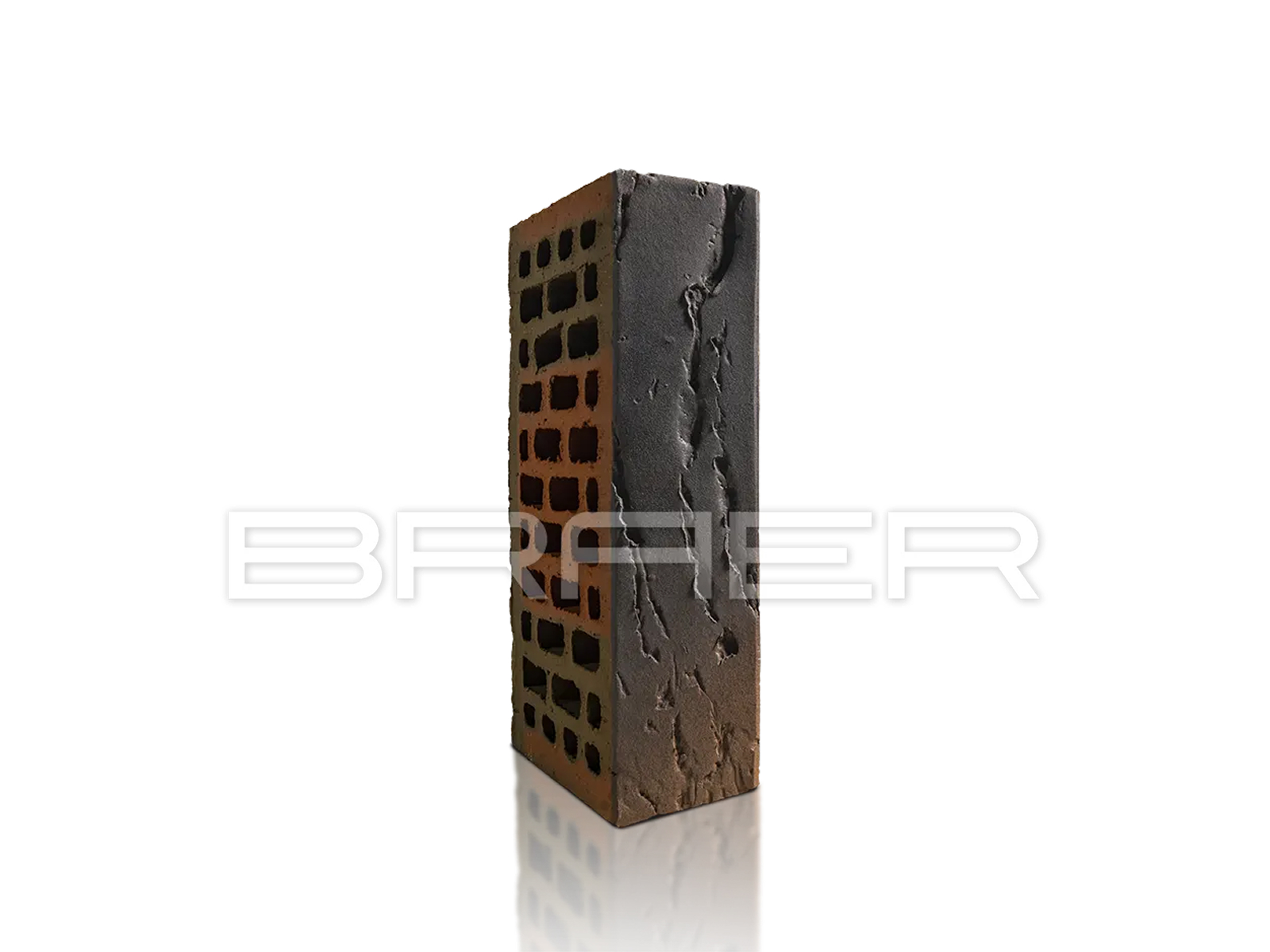 Кирпич облицовочный браер BRAER Pro 5.06, 1 НФ, М150
