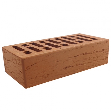 Кирпич лицевой Строма 1НФ терракотовый рустик