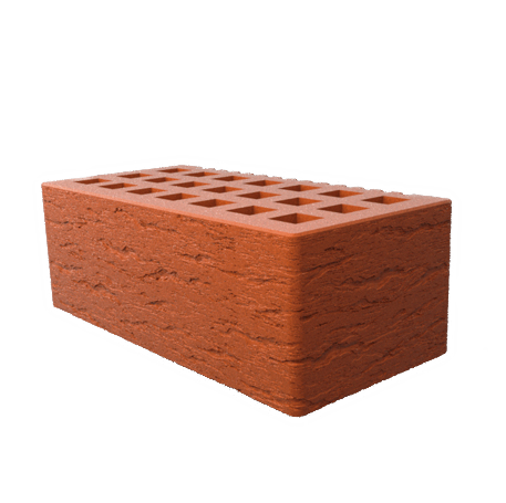 Саранский кирпич лицевой (СЗЛК) 1.4НФ красный ольха2