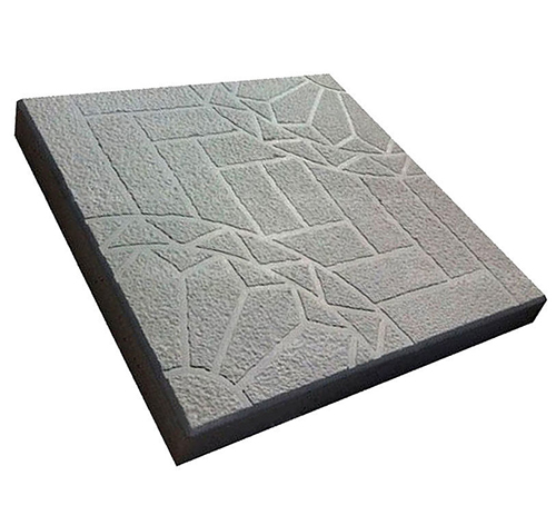 Тротуарная плитка Арт Альянс Ажур (шагрень) 400 х 400 х 40 Серый