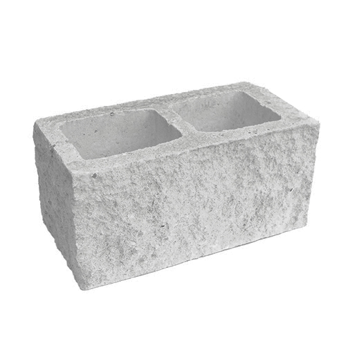 Сплитерный стеновой блок рядовой ССБР 39 серый