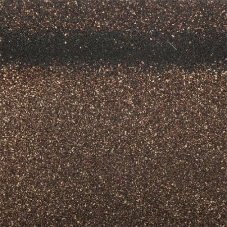 Коньково-карнизная гибкая черепица Технониколь Янтарь коричневый