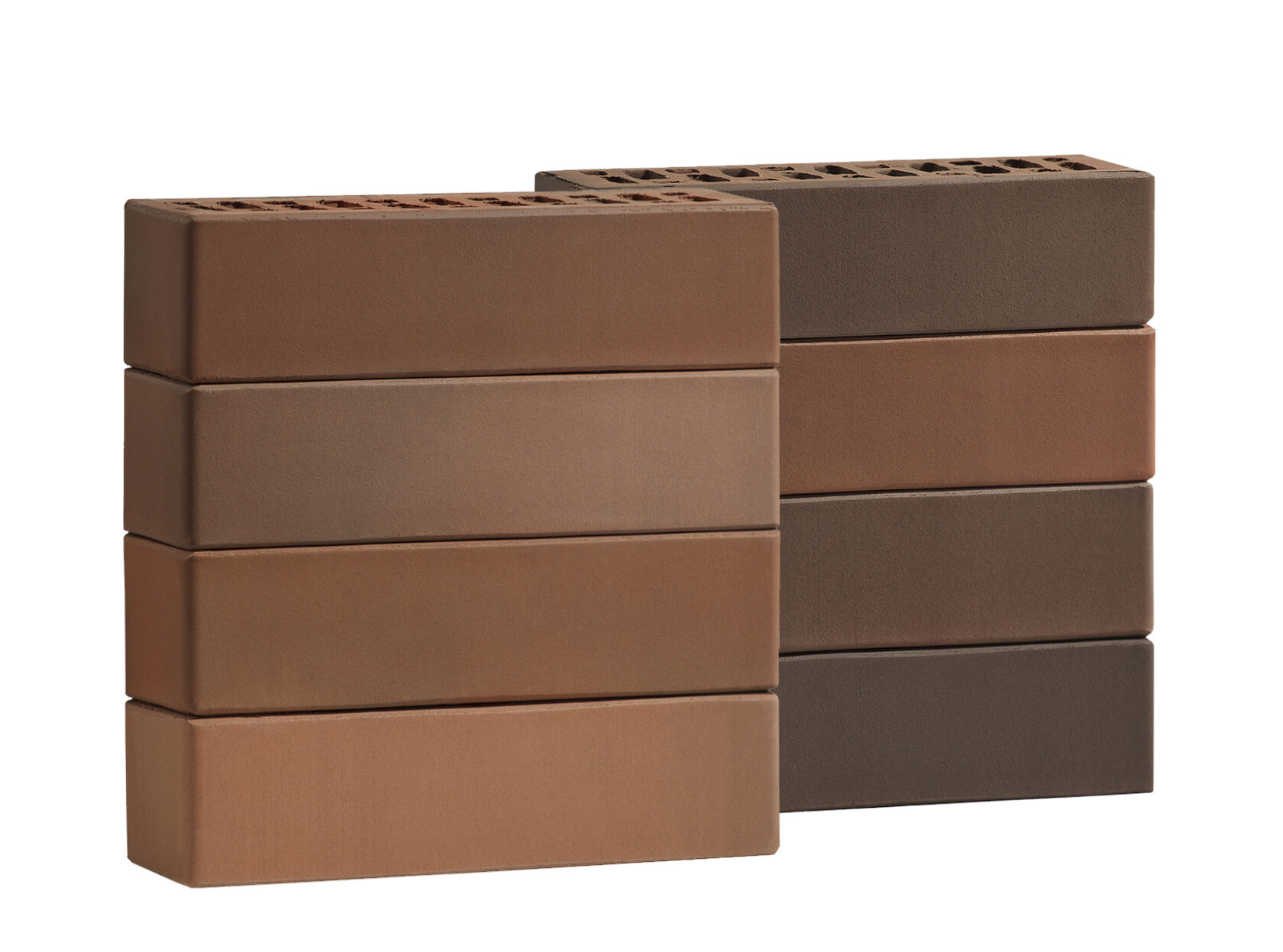 Кирпич лицевой Volgabrick Флеш Гладкий 0,7НФ 