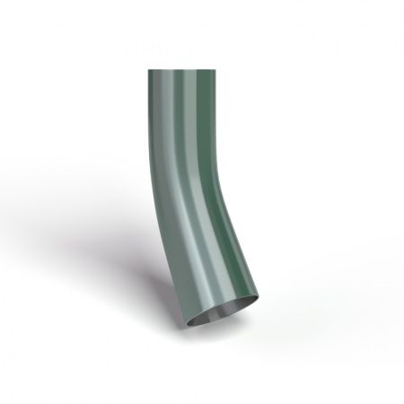 Колено сливное D100 (60°) RAL6005