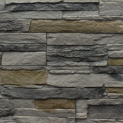 Облицовочный камень Арт Альянс Бенгалия серый+фисташковый