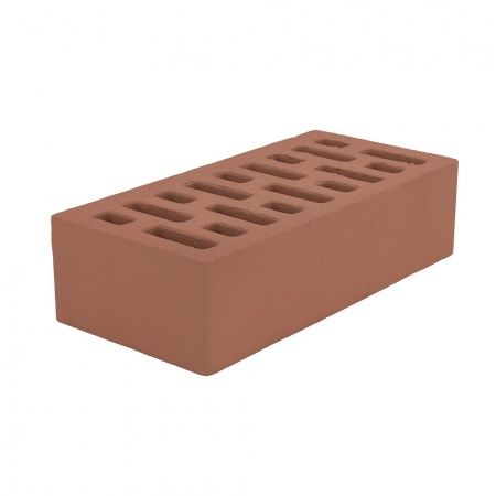 Арский кирпич лицевой 1НФ терракот гладкий