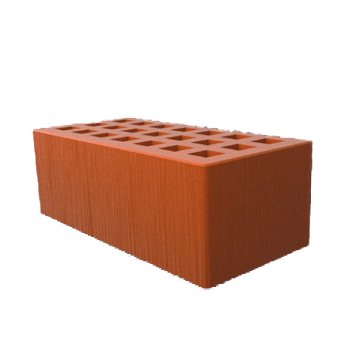 Саранский кирпич лицевой (СЗЛК) 1.4НФ красный дерюга