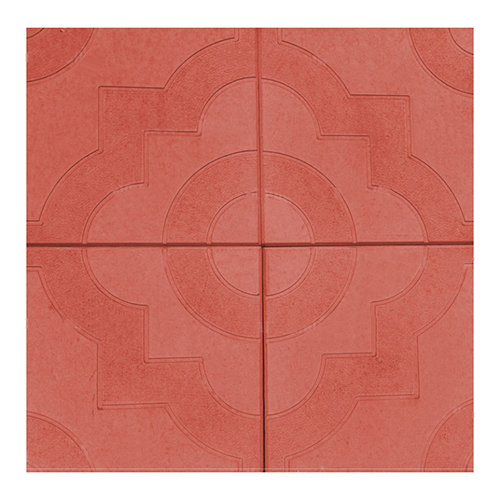 Тротуарная плитка Арт Альянс Фантазия 300 х 300 х 30 Красный