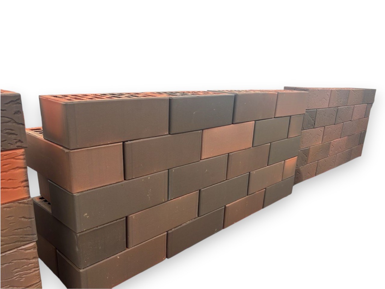 Арский кирпич Флеш Россо 1,4 НФ гладкий