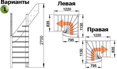 Лестница ЛС-91м - Фото №2
