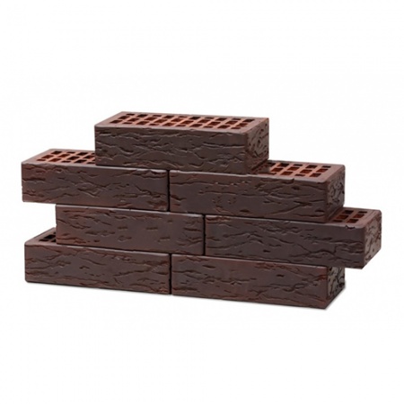 Воротынский кирпич лицевой 1НФ антик руст