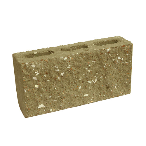 Сплитерный перегородочный блок ССПБ 39 охра светлый с мраморной крошкой