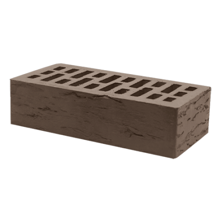 Кирпич лицевой Тербунский гончар пустотелый 1НФ корица старый город