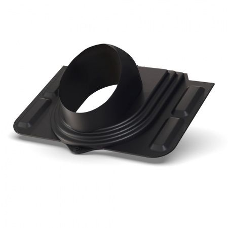 Проходной элемент для труб Ø110-160 мм универсальный черный