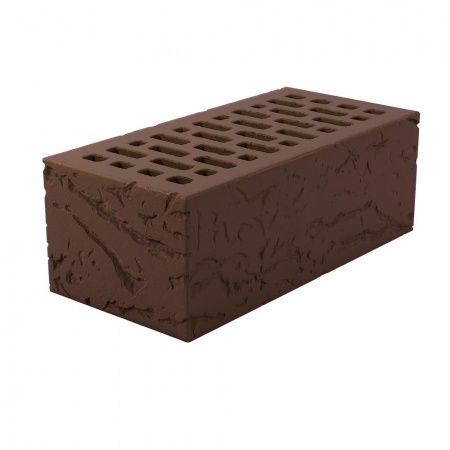 Саранский кирпич лицевой 1.4НФ шоколад антик