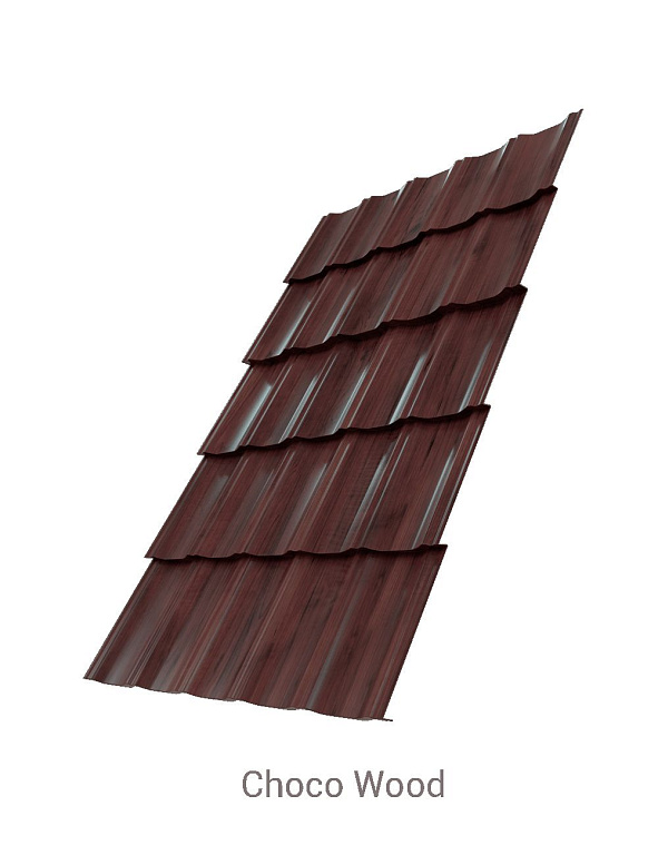 Металлочерепица Kvinta plus GreenCoat Pural Matt BT 0.5