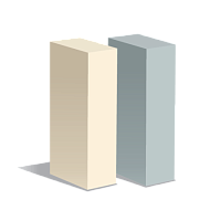 Кирпич силикатный лицевой одинарный полнотелый желтый, серый